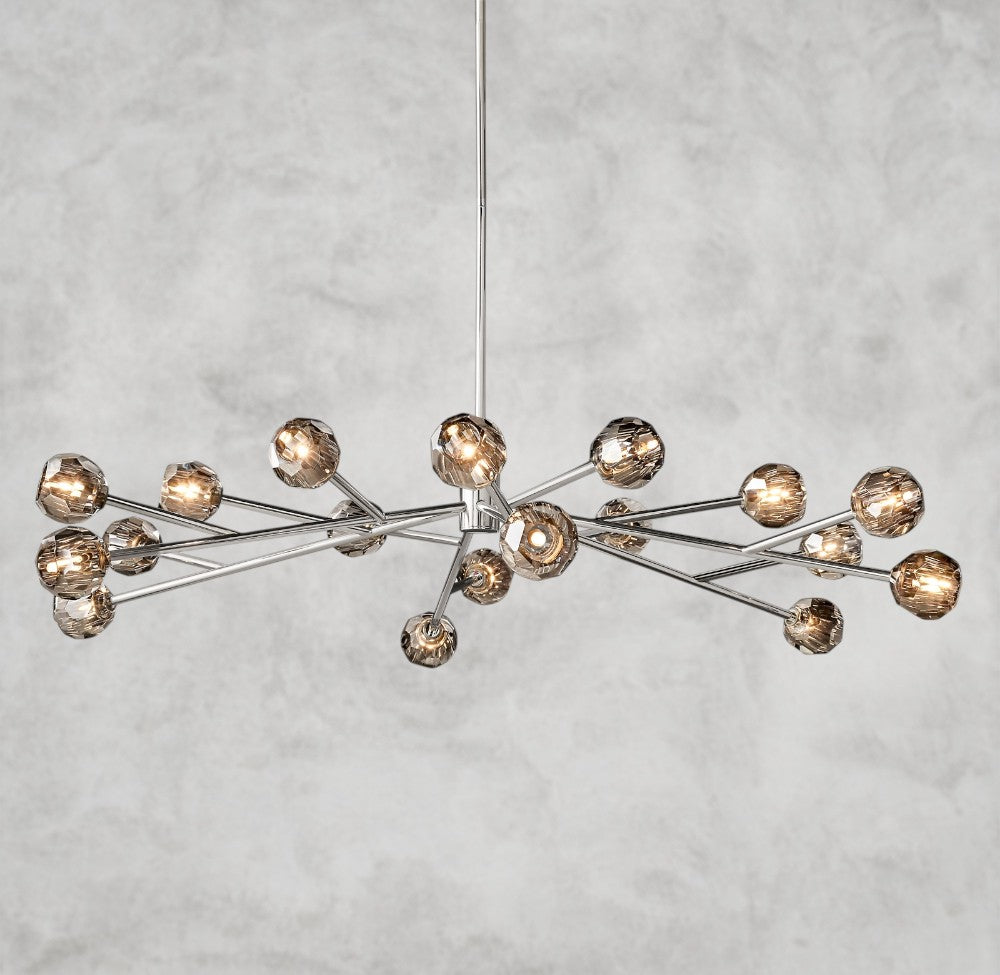 Boule De Cristal Round Chandelier 24", 36", 48", 60", 72"